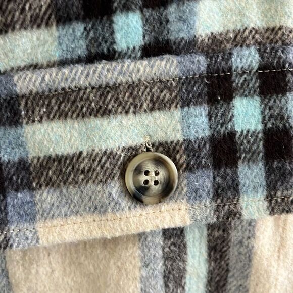 NWT Ottway the Label Australia Plaid Flannel Lenny Shirt Jacket Cotton Shaket S - Picture 8 of 11